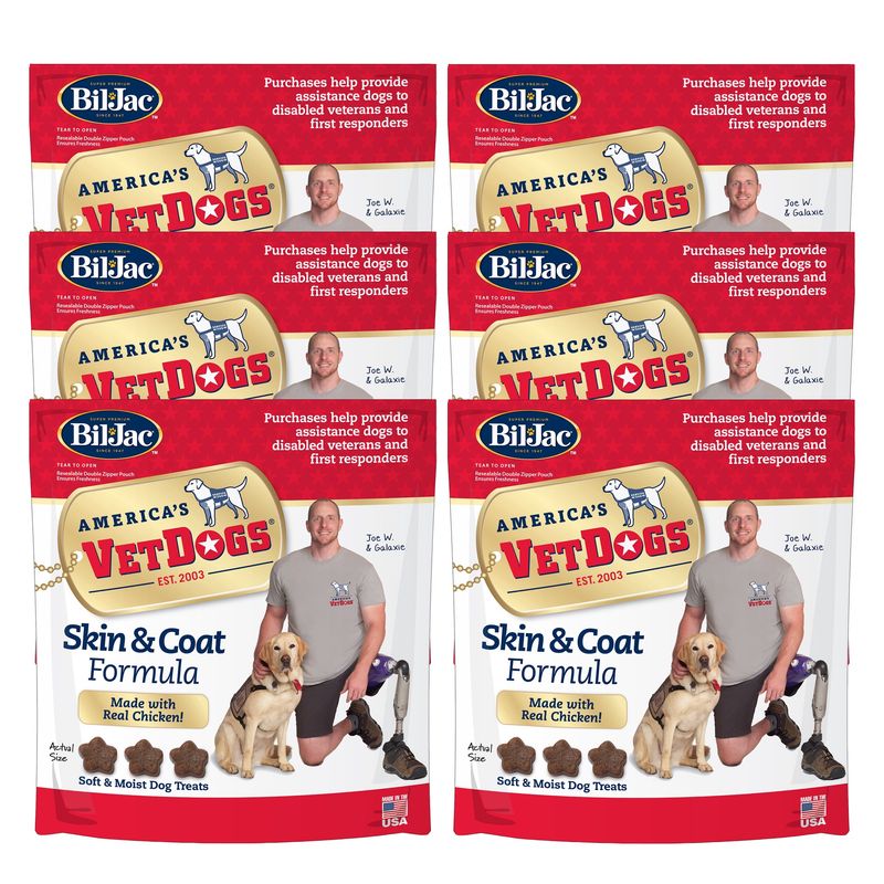 Bil-Jac America&#39;s VetDogs® Treats (10 oz) - Case of 6