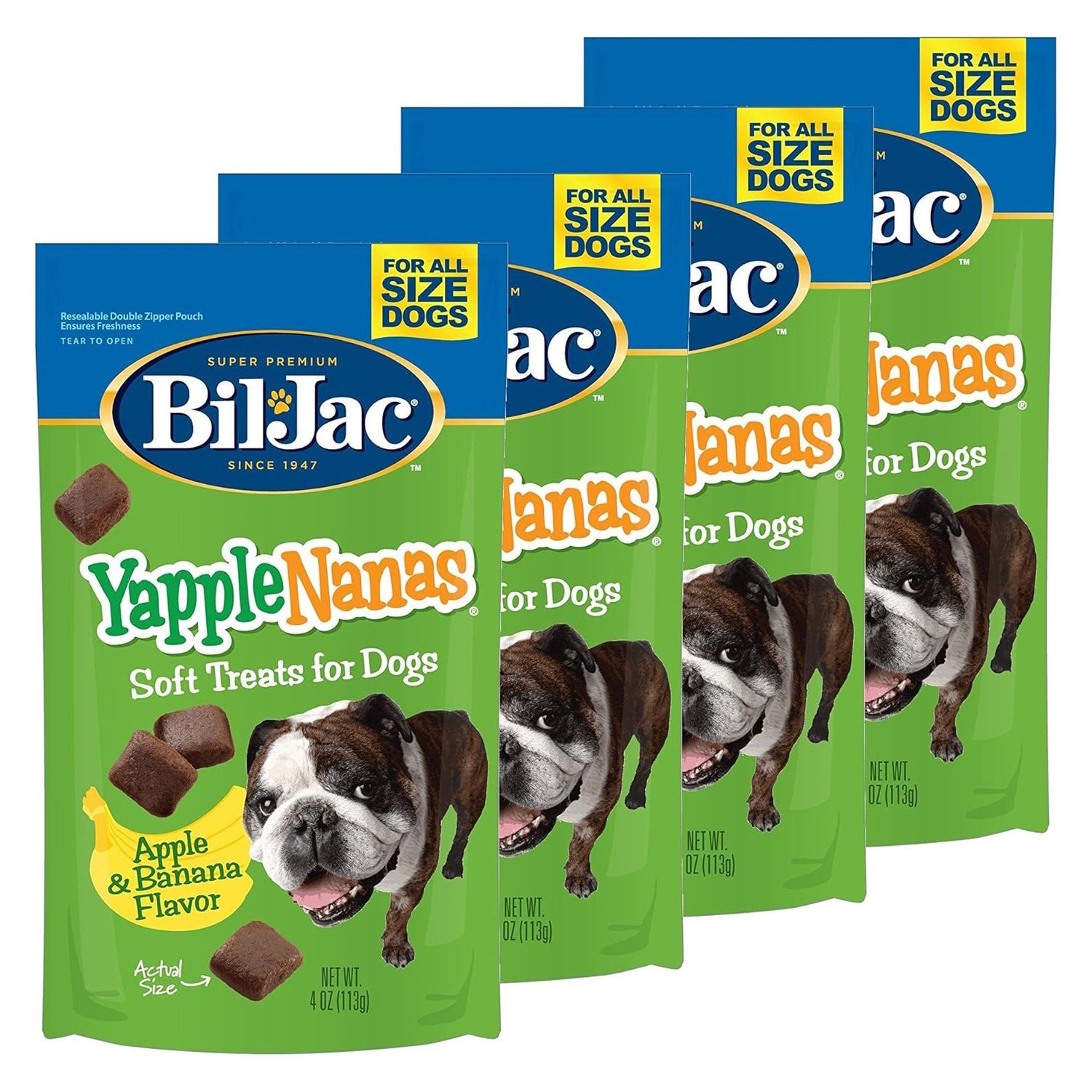 Bil-Jac Yapple-Nanas® (4 oz) 4-Pack