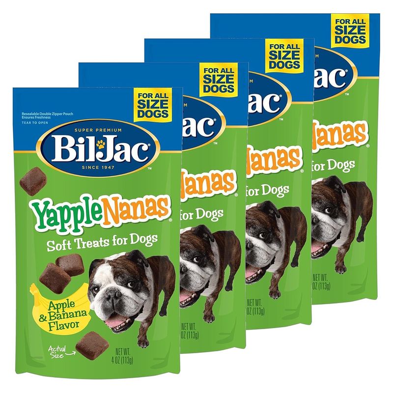 Bil-Jac Yapple-Nanas® (4 oz) 4-Pack