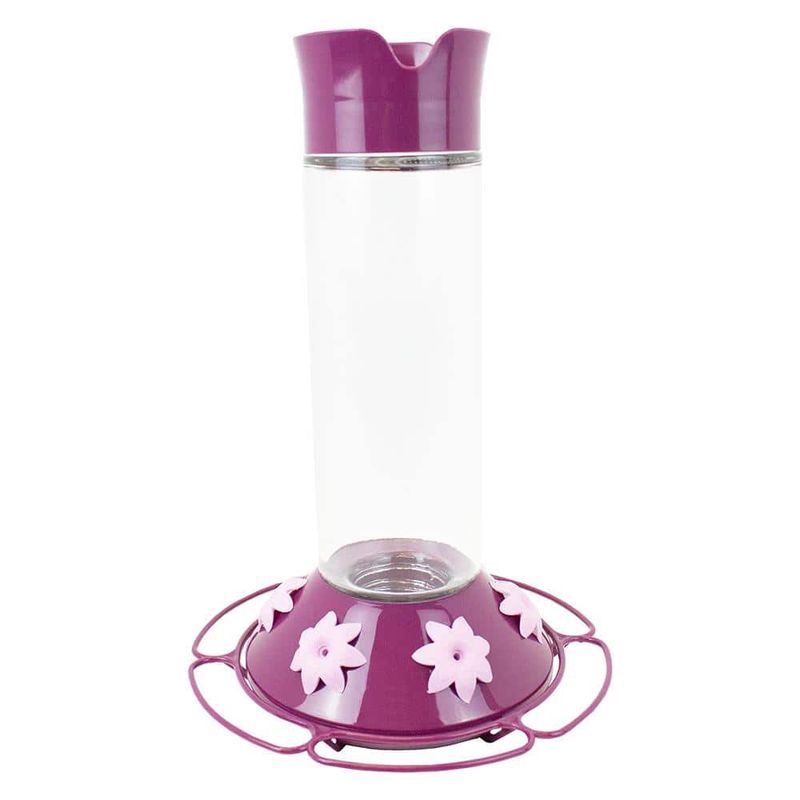 Perky-Pet Wine Base Glass Hummingbird Feeder - 30 oz Capacity