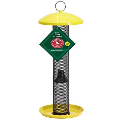 Perky-Pet Straight Sided Finch Tube Feeder - 1.5 lb Capacity