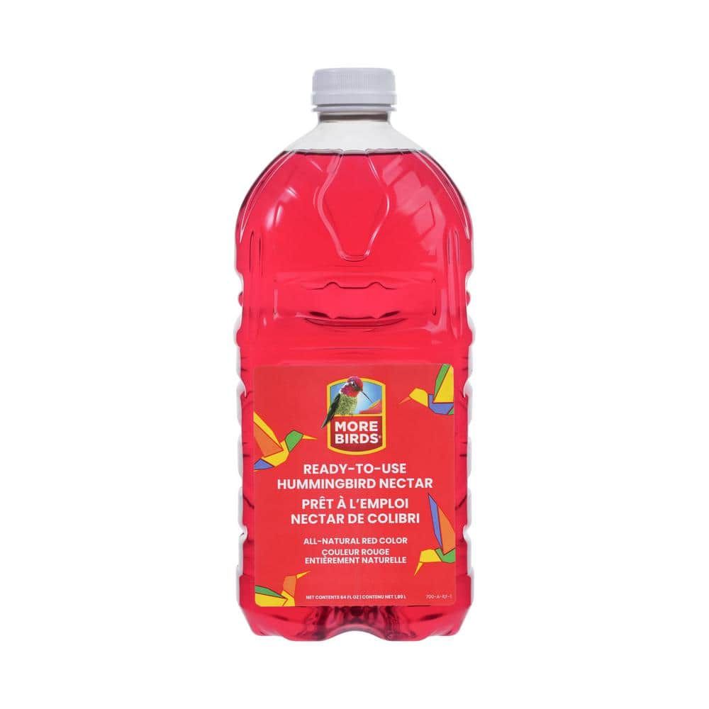 More Birds Hummingbird Red Nectar Ready to Use (64 oz)