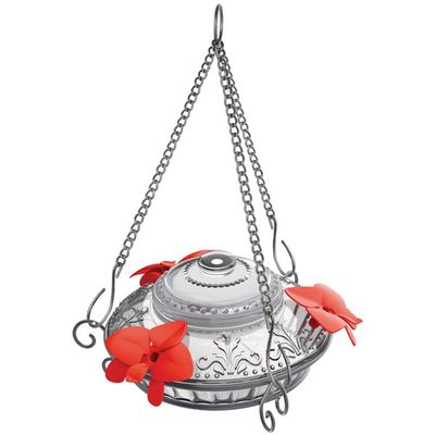 Wild Wings Clear Antique Top Fill Glass Hummingbird Feeder available at Liberty FHG Galion OH
