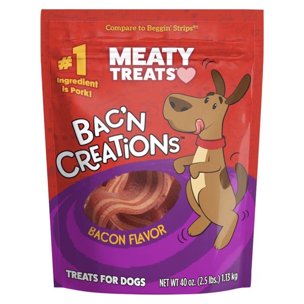 Meaty Treats Bac&#39;N Creations Bacon (40 oz)