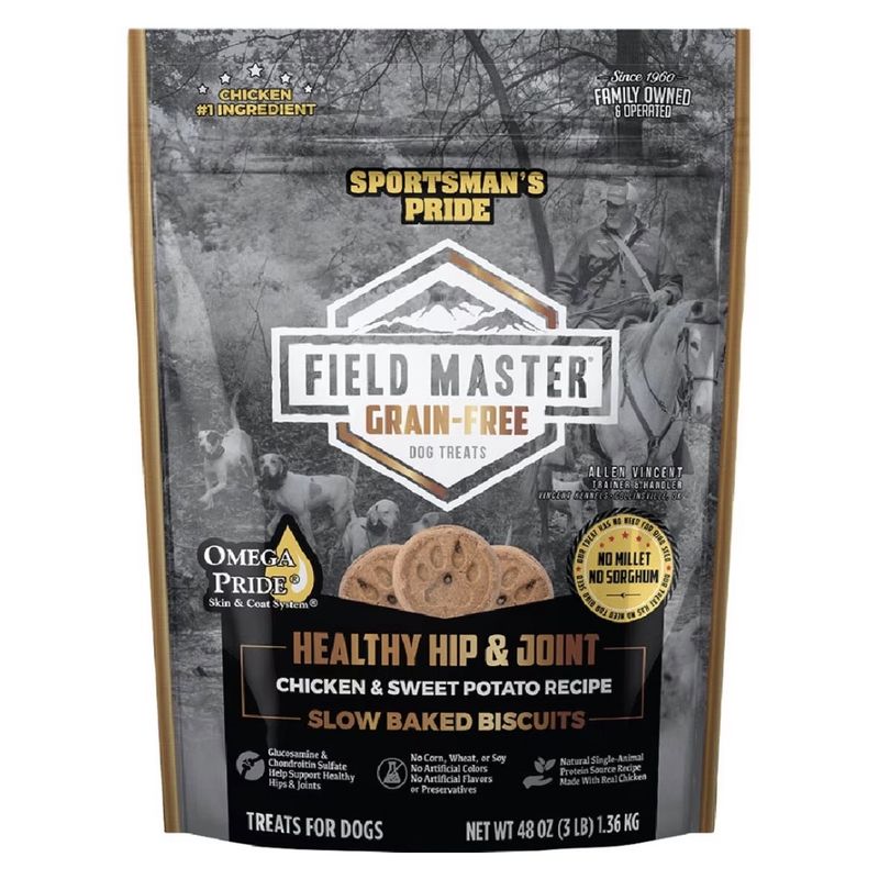 Field Master Grain Free  Hip &amp; Joint Dog Biscuits (48 oz)
