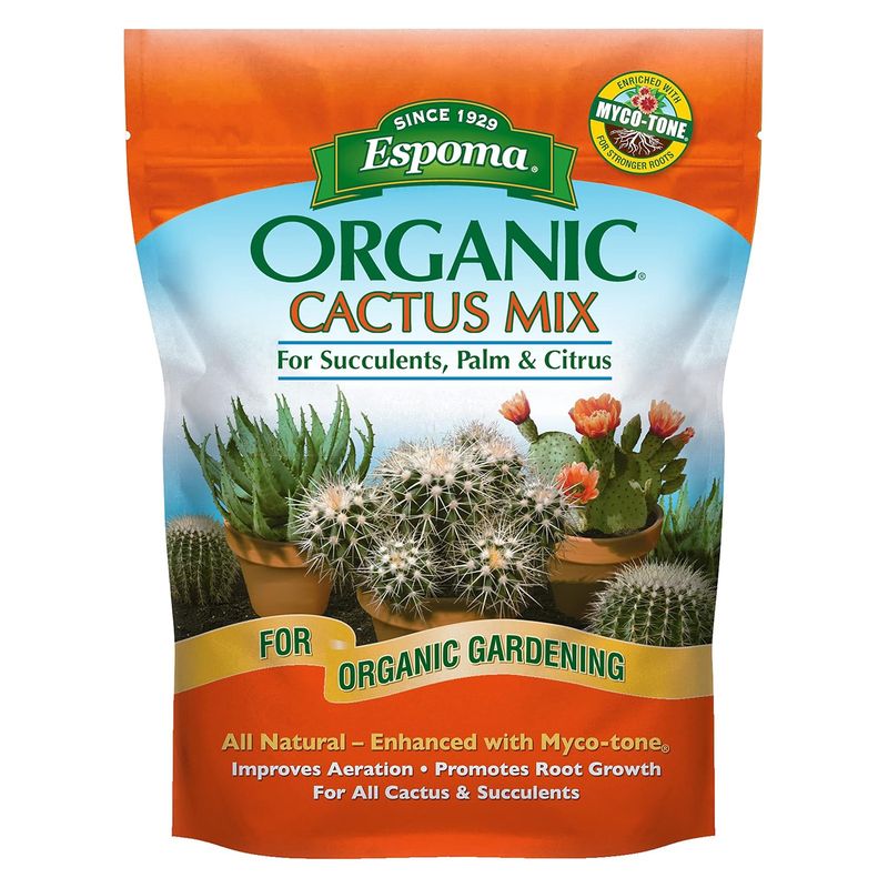 Espoma Cactus, Palm &amp; Citrus Potting Mix (8 qt)