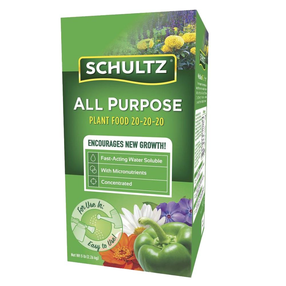 Schultz All Purpose Water Soluble Fertilizer 20-20-20 (5 lb)