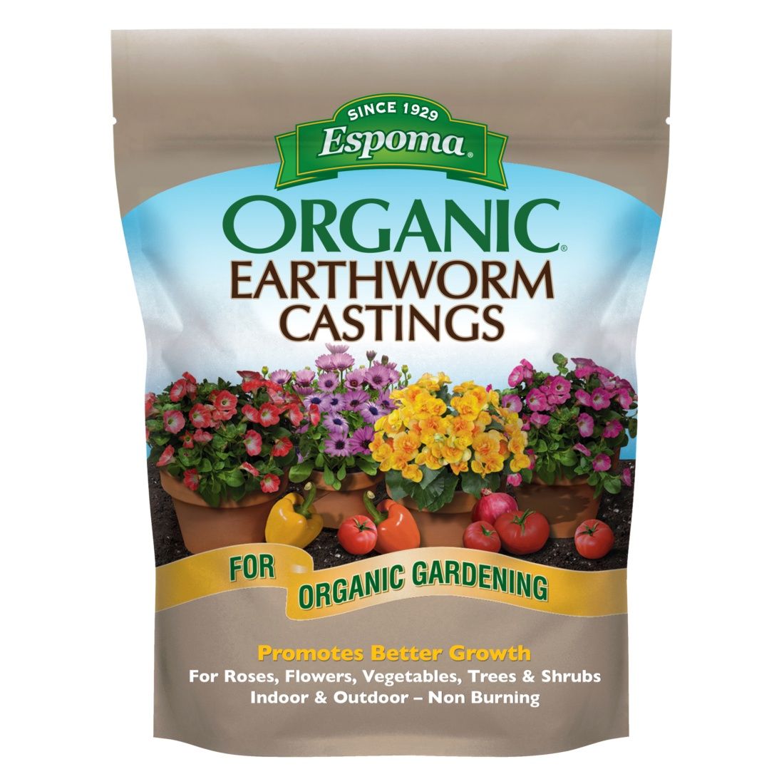 Espoma Organic Earthworm Castings (4 qt)