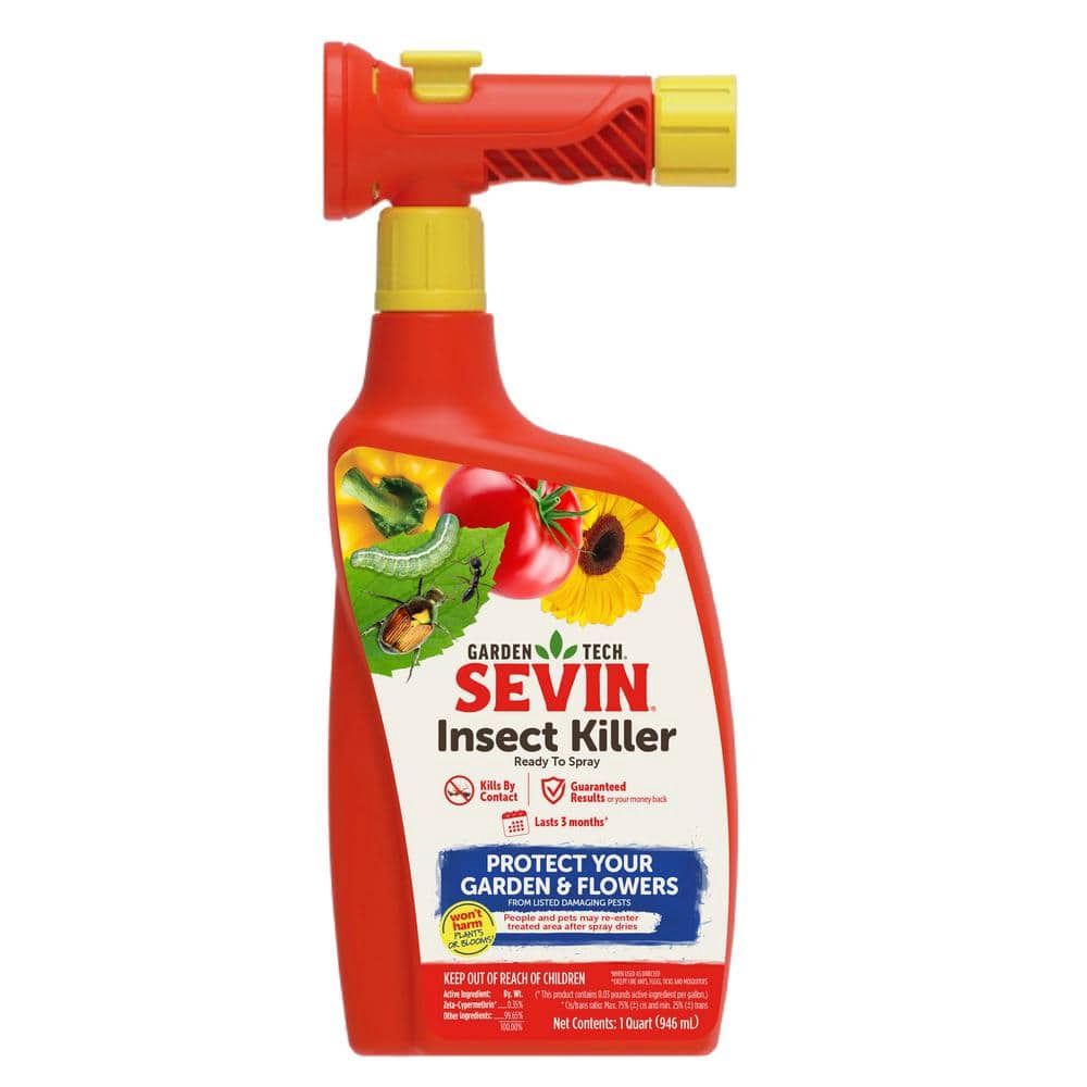 Sevin Lawn and Garden Insect Killer Ready-To-Spray 3-Month Control (32 oz)