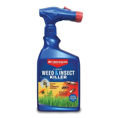 BioAdvanced Ready-to-Spray Lawn Weed Plus Insect Killer (32 oz)