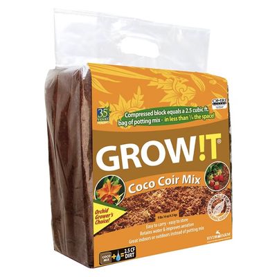 Hydrofarm GROW!T® Organic Coco Coir Planting Mix (2.5 CF)