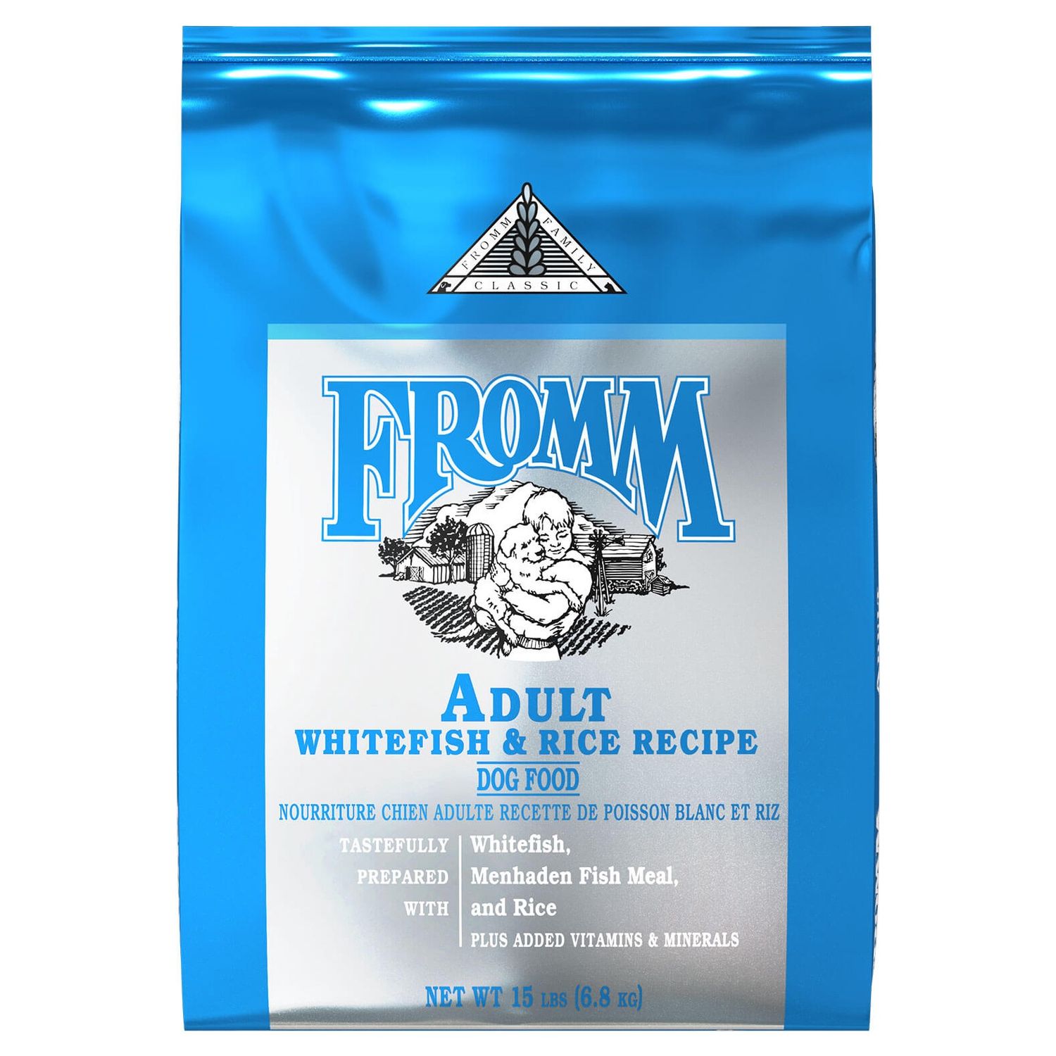 Fromm Classic Adult Whitefish &amp; Rice 15 lb
