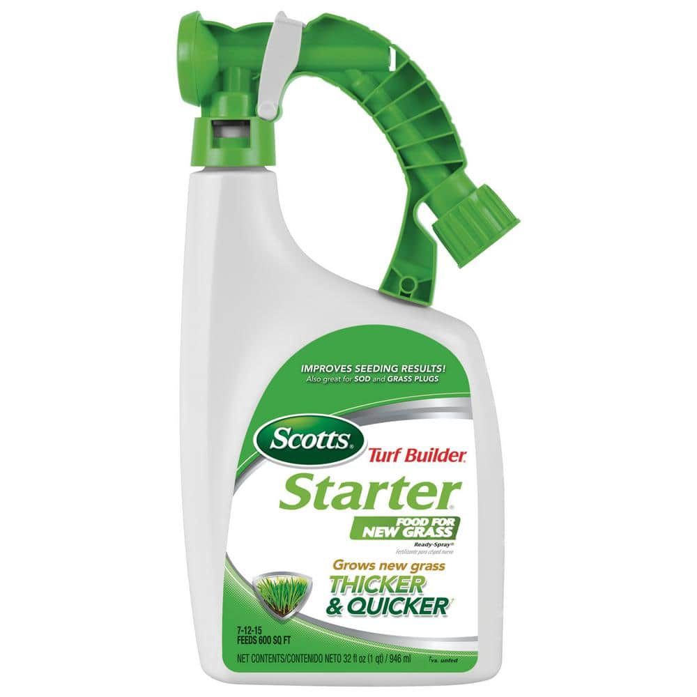 Scotts Turf Builder Starter for New Grass RTS (32 oz) 600 sq. ft.
