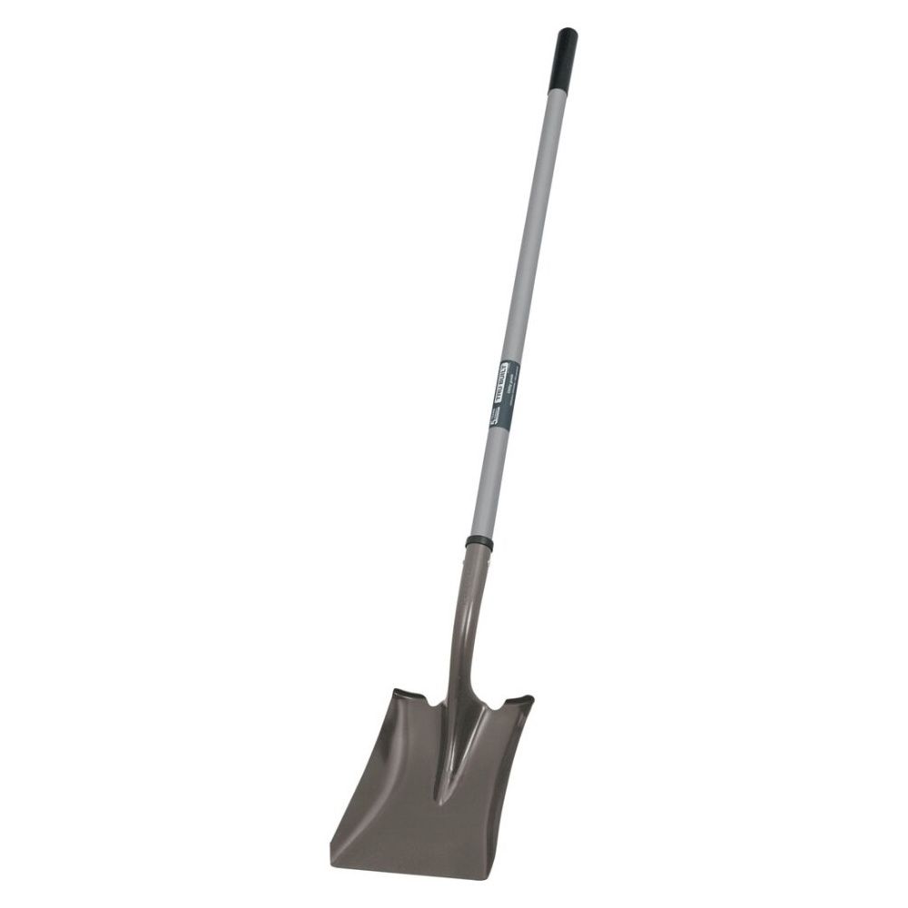 TruBuilt Square Point Shovel with Fiberglass Handle