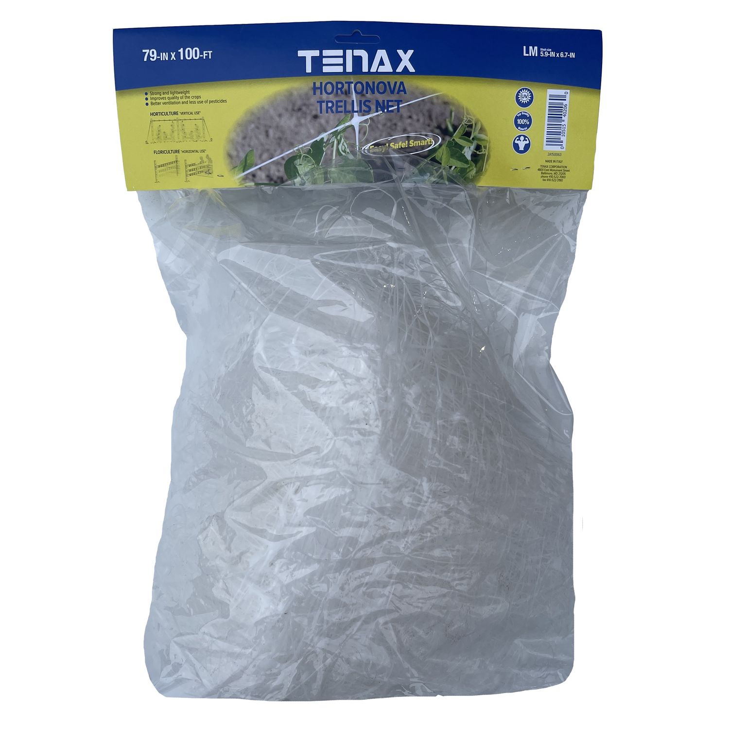 Tenax Hortonova Trellis Net (79 in x 100 ft)