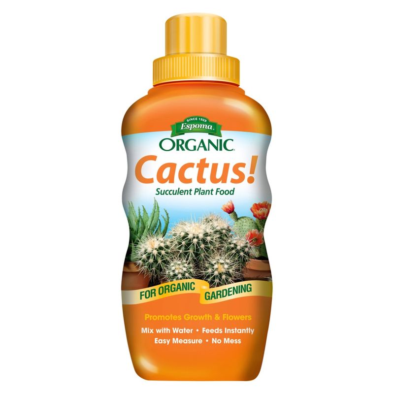 Espoma Organic Cactus! Succulent Plant Food (8 oz)