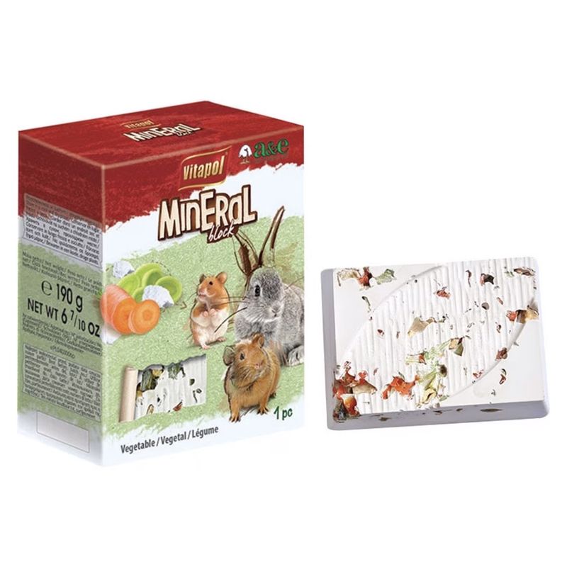 A&amp;E Vitapol Vegetable Mineral Block (190 g)