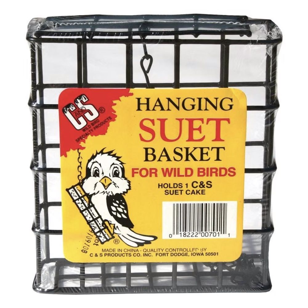 C&amp;S Single Hanging Suet Basket