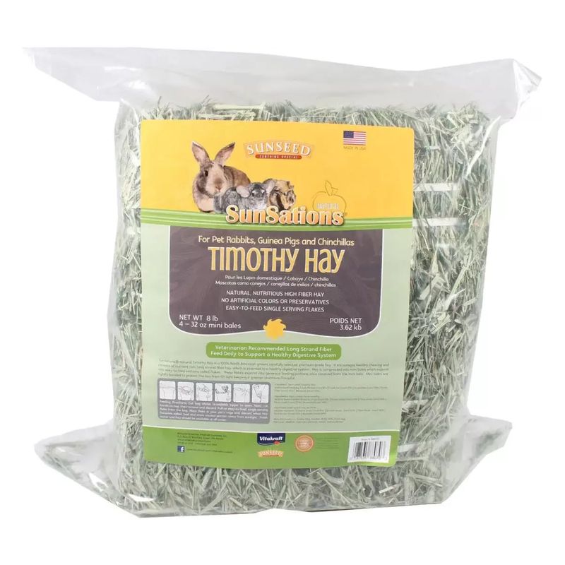 Sunseed SunSations Natural Timothy Hay (128 oz)
