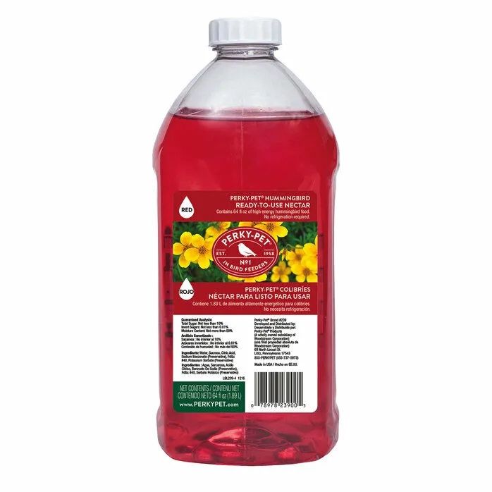 Perky-Pet® Red Hummingbird Ready-To-Use Nectar(64 oz)