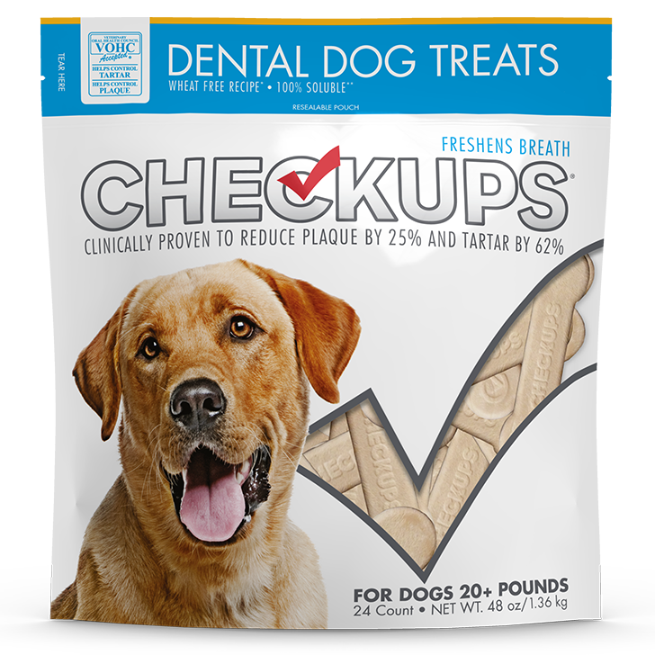 Checkups Dental Dog Treats (48 oz)