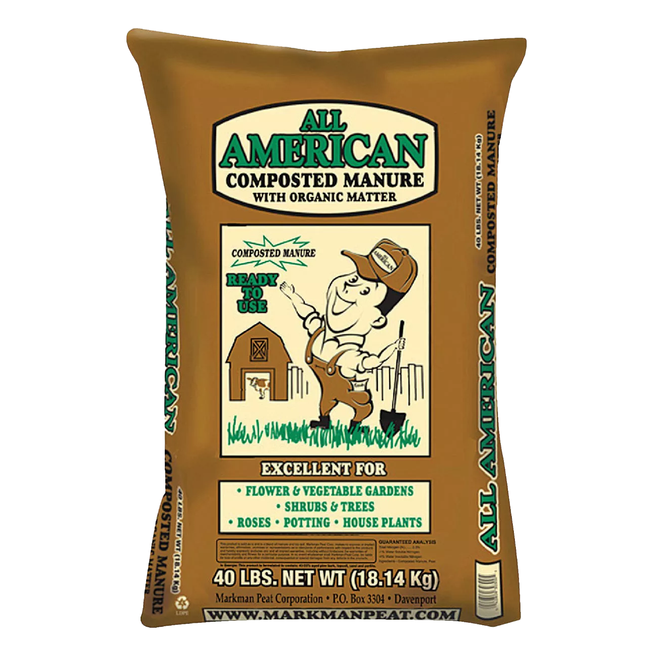 All American Composted Manure (40 lb)