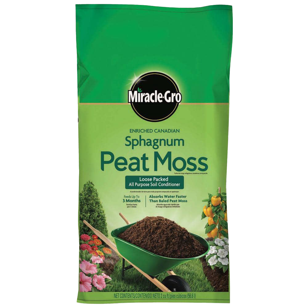 Miracle-Gro Enriched Canadian Sphagnum Peat Moss (2 CF)