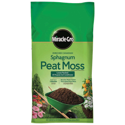 Miracle-Gro Enriched Canadian Sphagnum Peat Moss (2 CF)