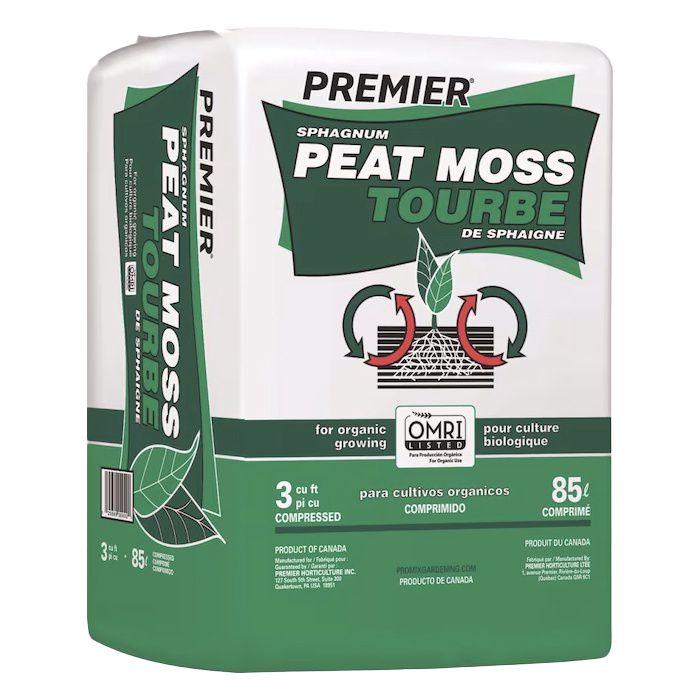 Premier Peat Moss (3 CF)