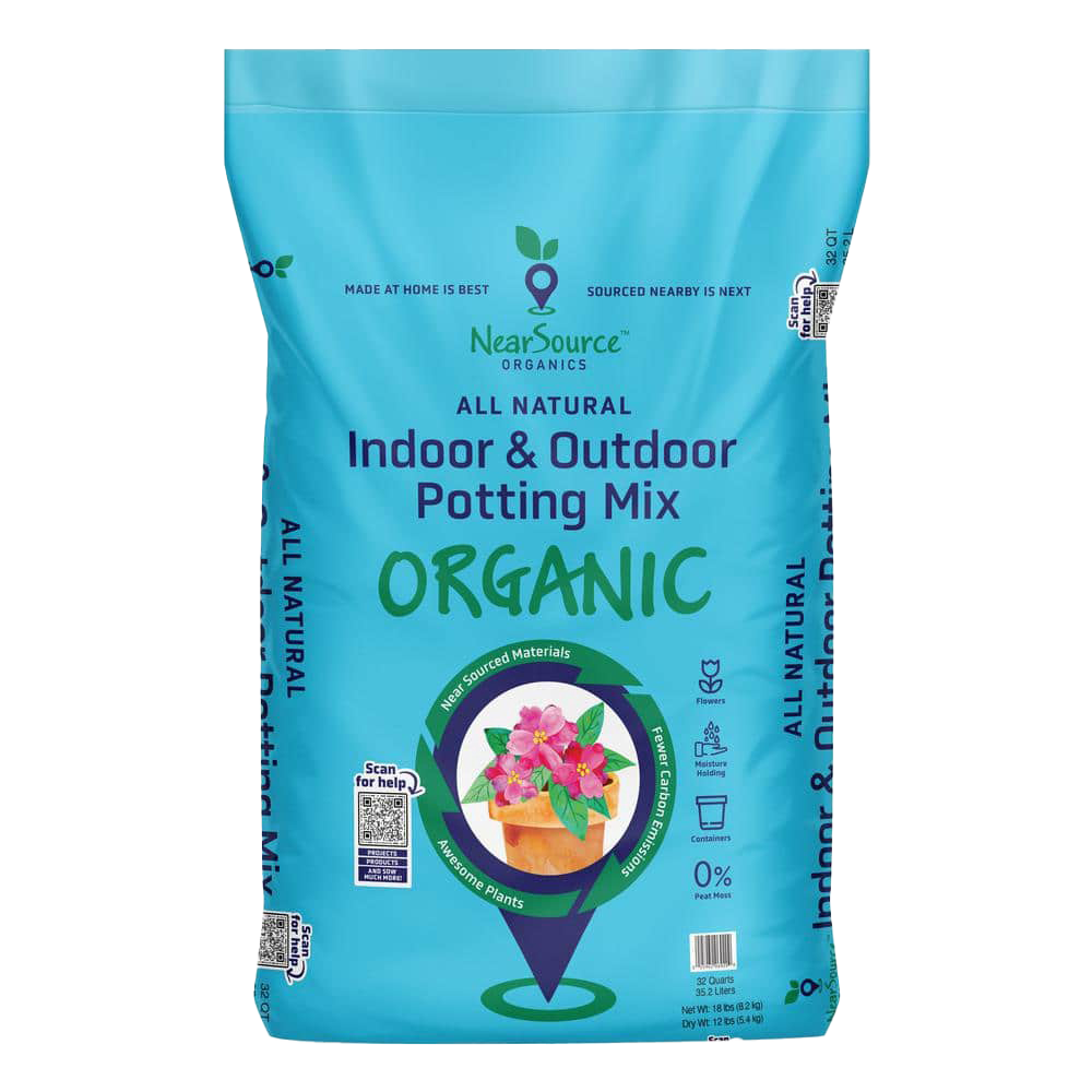 NearSource Organics All Natural Indoor and Outdoor Potting Mix (1.25 CF)