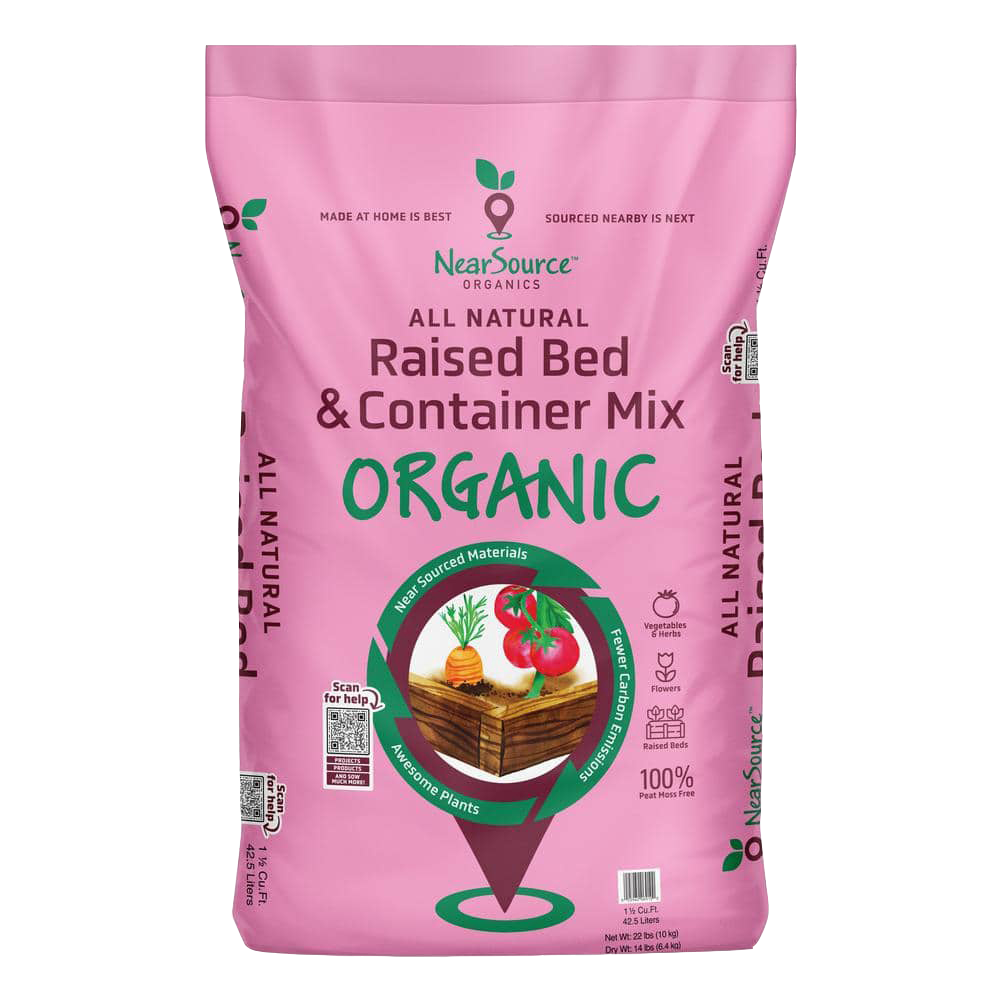 NearSource All Natural Raised Bed and Container Mix (1.5 CF)