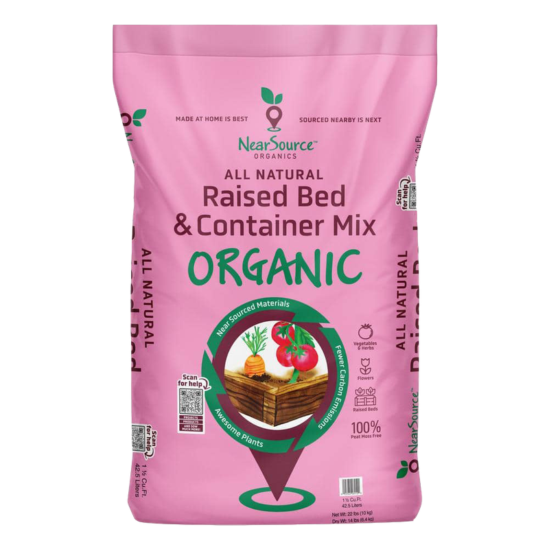 NearSource All Natural Raised Bed and Container Mix (1.5 CF)