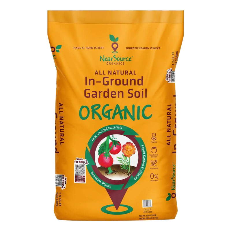 NearSource All Natural In-Ground Garden Soil (1.5 CF)