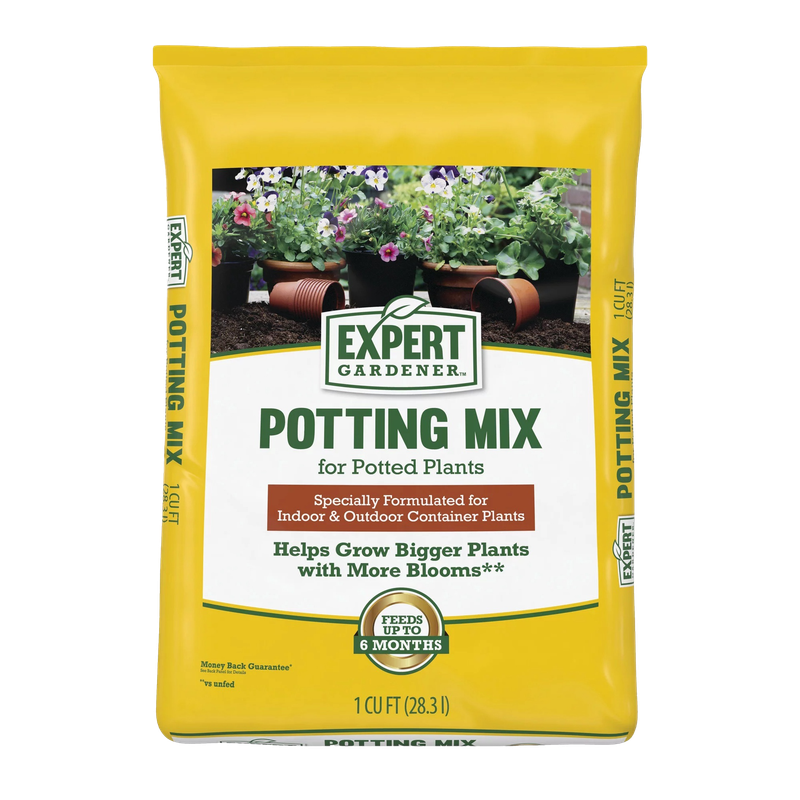 Expert Gardener Potting Mix for Indoor &amp; Outdoor Potted Plants 1 cf