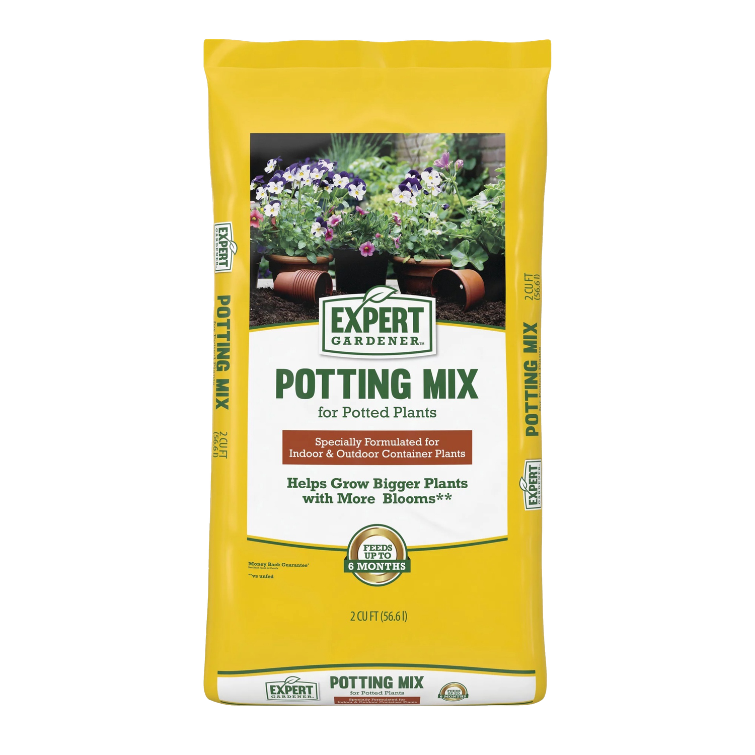 Expert Gardener Potting Mix for Indoor &amp; Outdoor Potted Plants 2 cf
