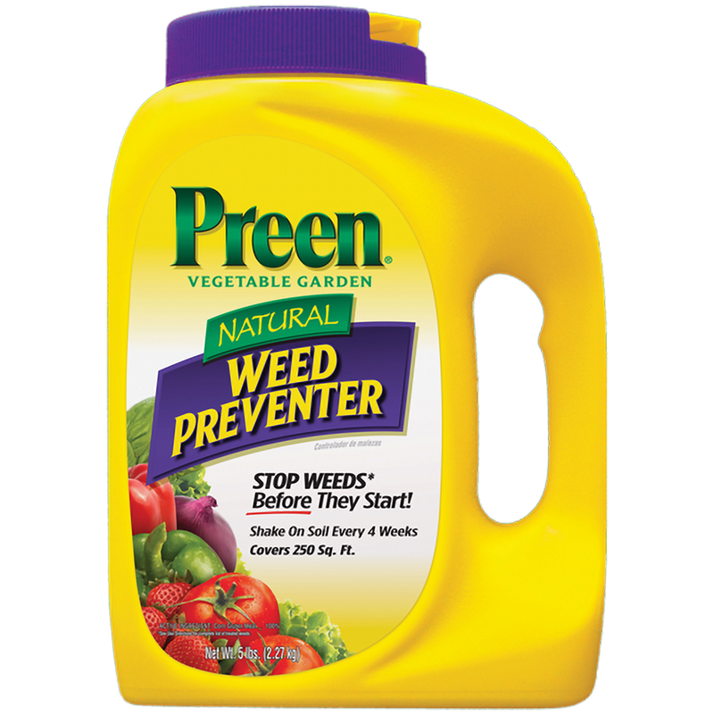 Preen Natural Vegetable Garden Weed Preventer (5 lb)