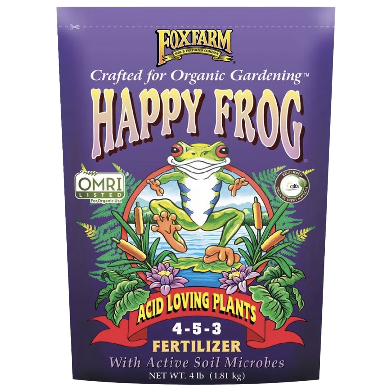 FoxFarm Happy Frog® Acid Loving Plants 4-5-3 Fertilizer 4 lb