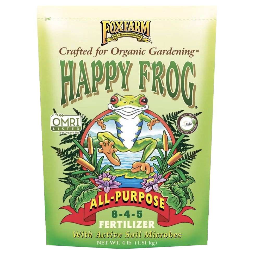 FoxFarm Happy Frog® All-Purpose 6-4-5 Fertilizer 4 lb