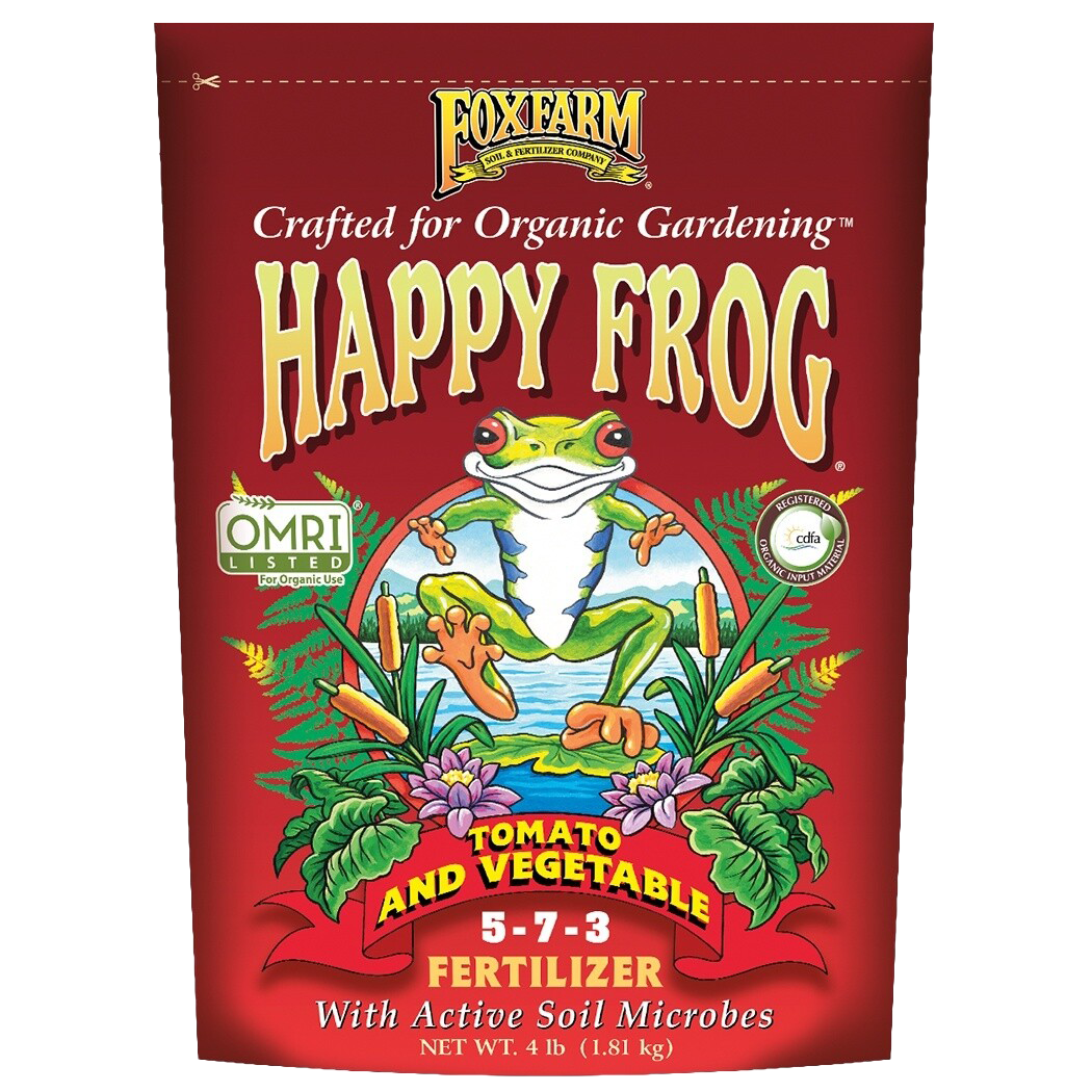 FoxFarm Happy Frog® Tomato &amp; Vegetable 5-7-3 Fertilizer 4 lb