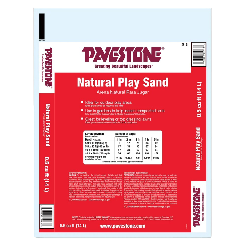 Pavestone Natural Brown Play Sand (0.5 cf)
