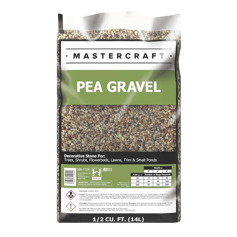 Mastercraft Pea Gravel - 0.5 cf