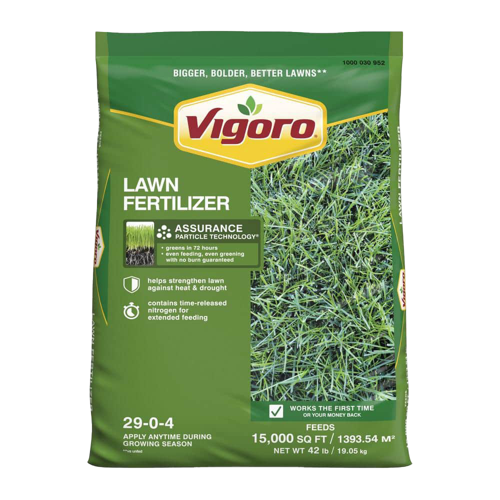 Vigoro Lawn Fertilizer for All Grass Types - 15,000 sq. ft. - 42 lb