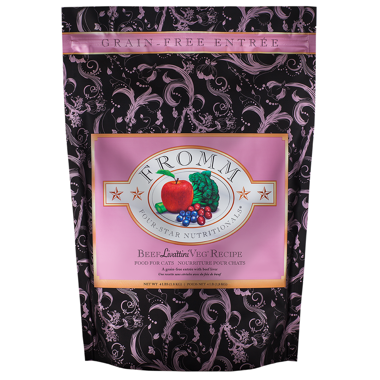 Fromm Beef Liváttini Veg® Recipe Cat Food (4 lb)