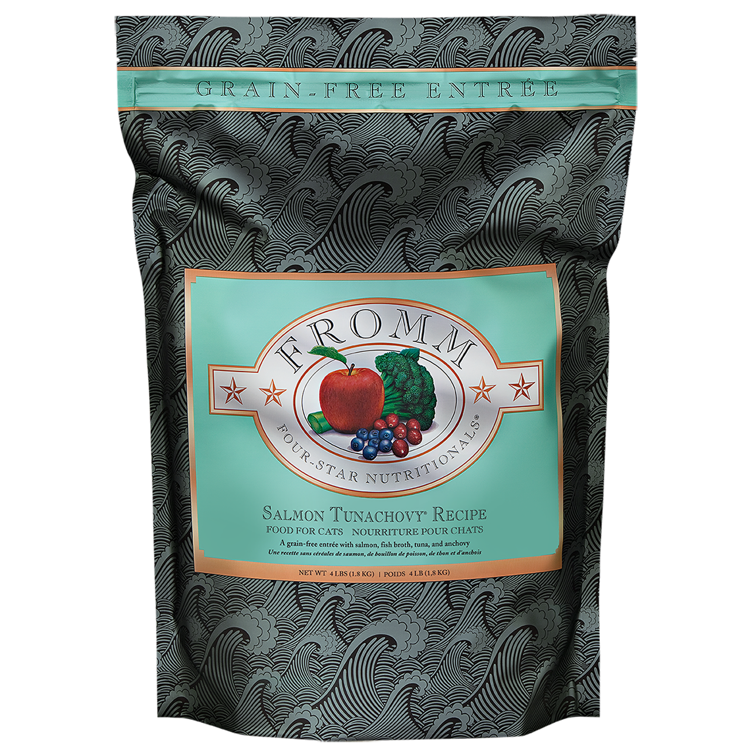 Fromm Salmon Tunachovy® Recipe Cat Food (4 lb)