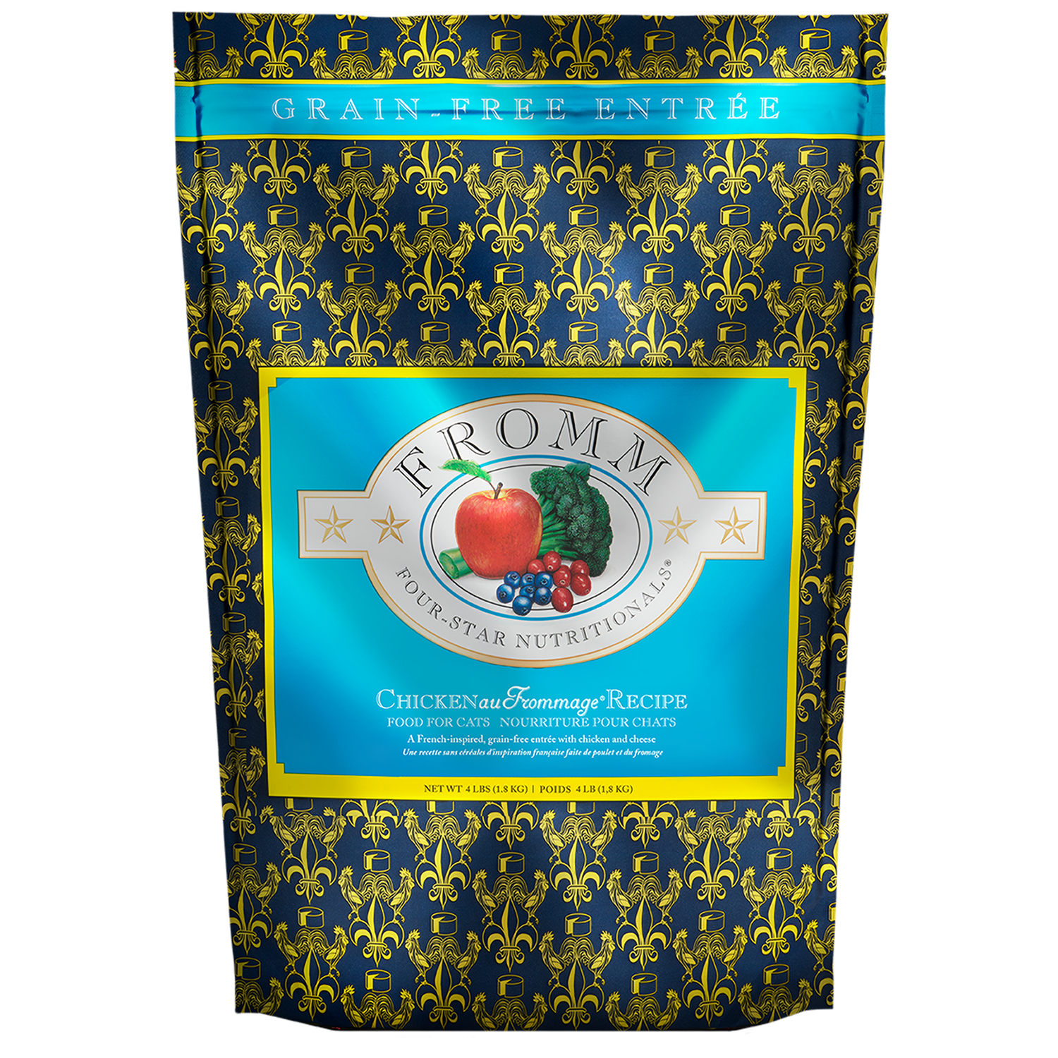 Fromm Chicken au Frommage® Recipe Food for Cats (4 lb)