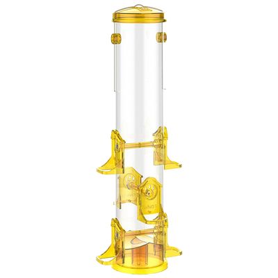 More Birds Jumbo Finch Feeder - Yellow