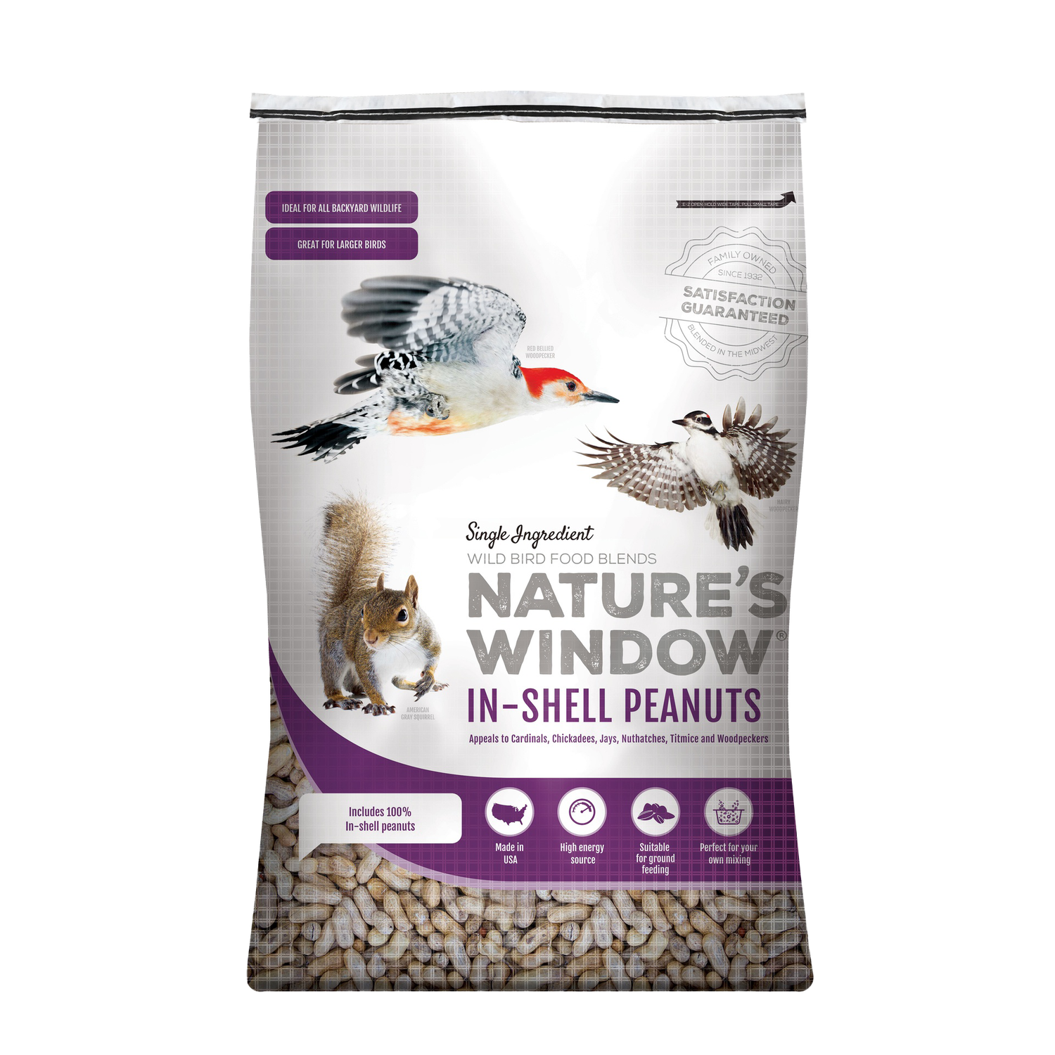 Nature&#39;s Window Peanuts in the Shell (10 lb)