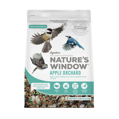 Nature’s Window Apple Orchard 8 lb birdseed bag — LibertyFHG Galion OH
