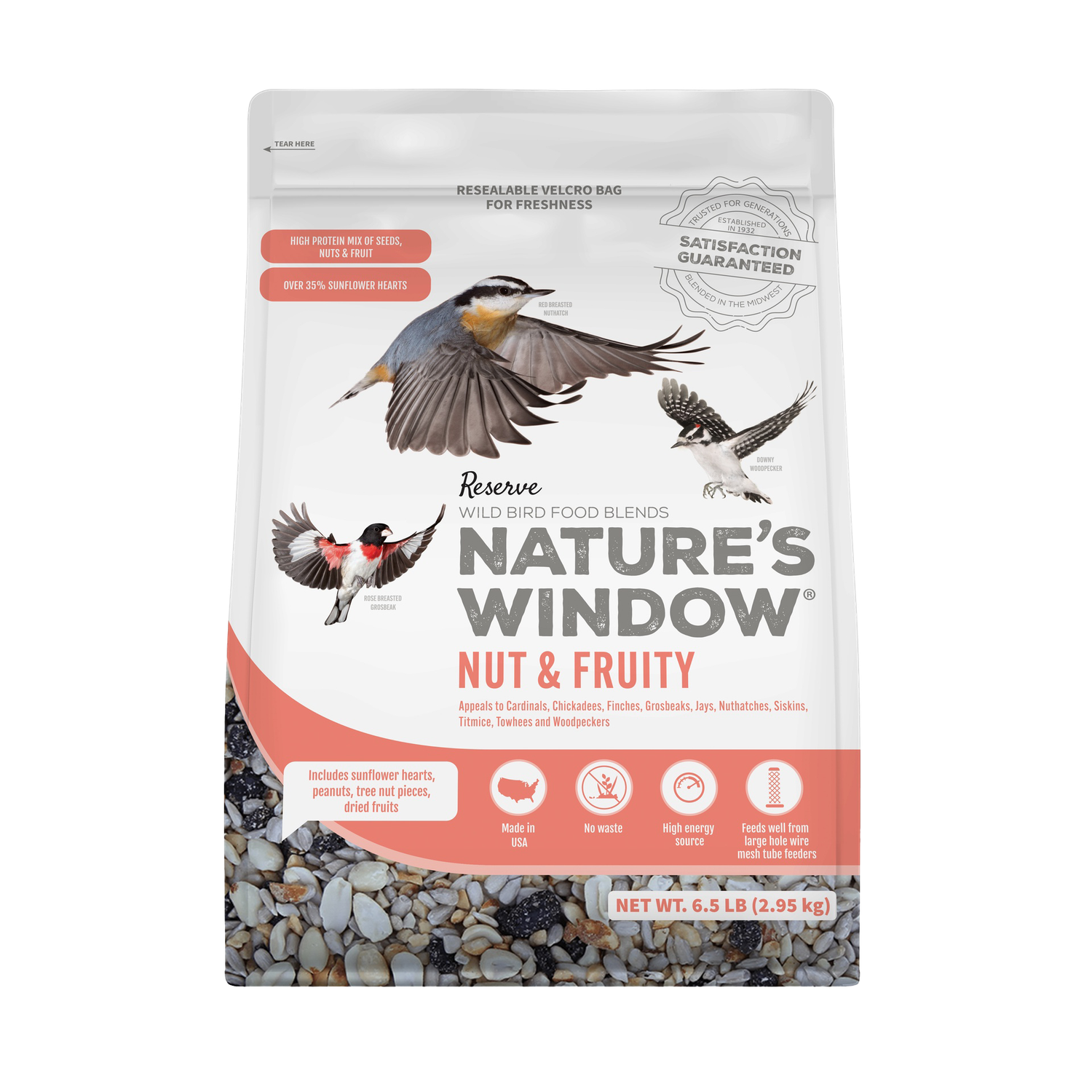 Nature&#39;s Window Nut &amp; Fruity (6.5 lb)