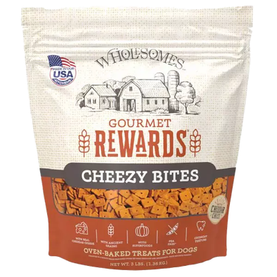Wholesomes Gourmet Rewards Cheezy Bites 3 lb